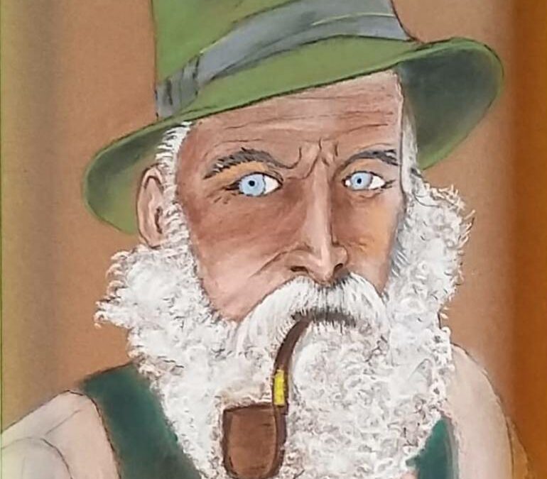 Barbu à la pipe